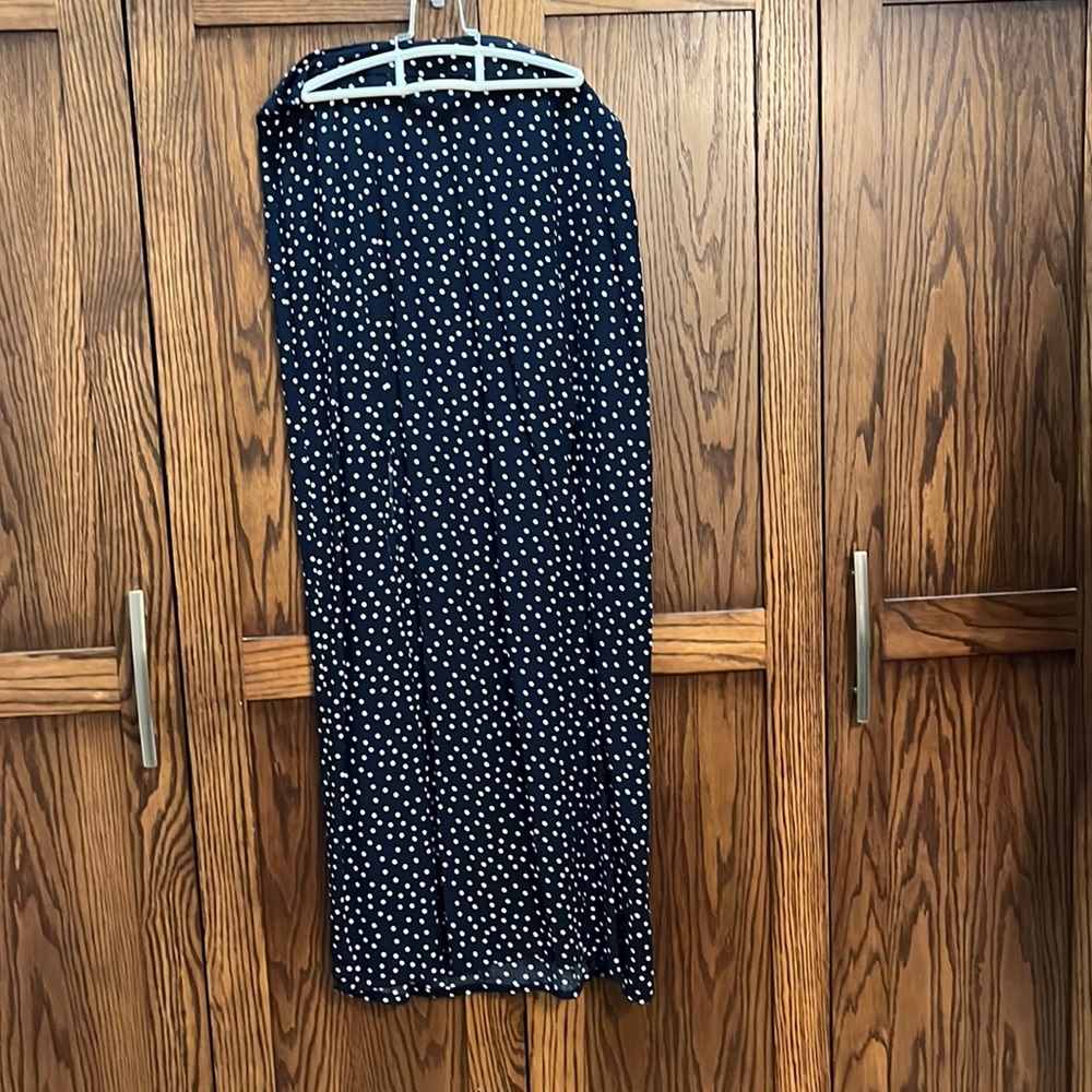 Polka Dot Long Skirt